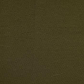 80 cm Reststück Sommersweat / French Terry uni Olivgrün
